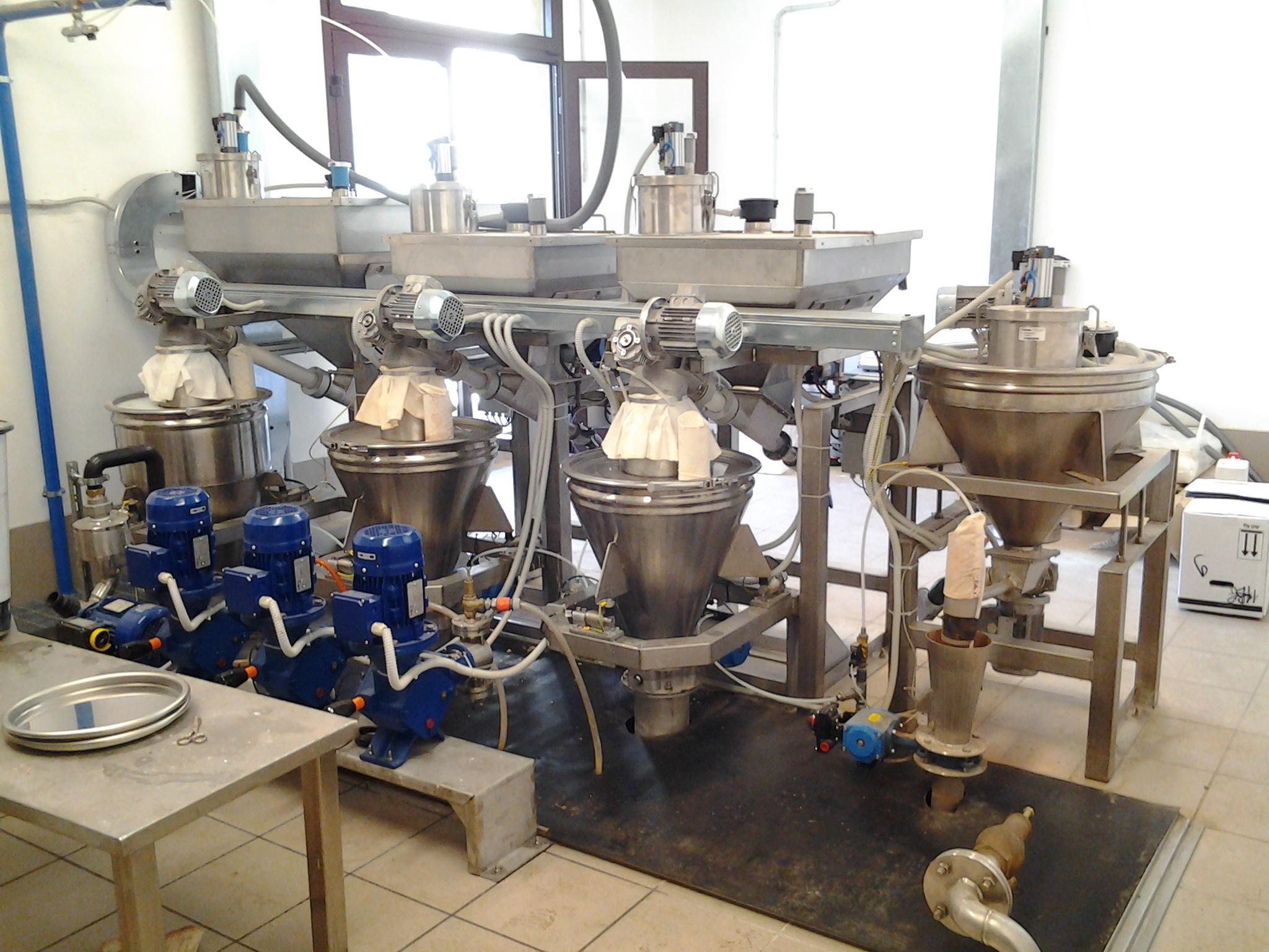 Impianto di dosaggio e miscelazione di prodotti fitosanitari Sant'Orsola